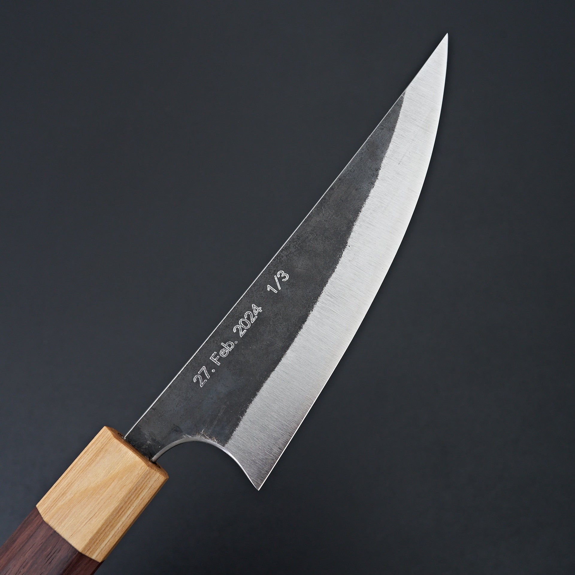 Tinker Knives Barracuda Honesuki 165mm-Carbon Knife Co-Carbon Knife Co