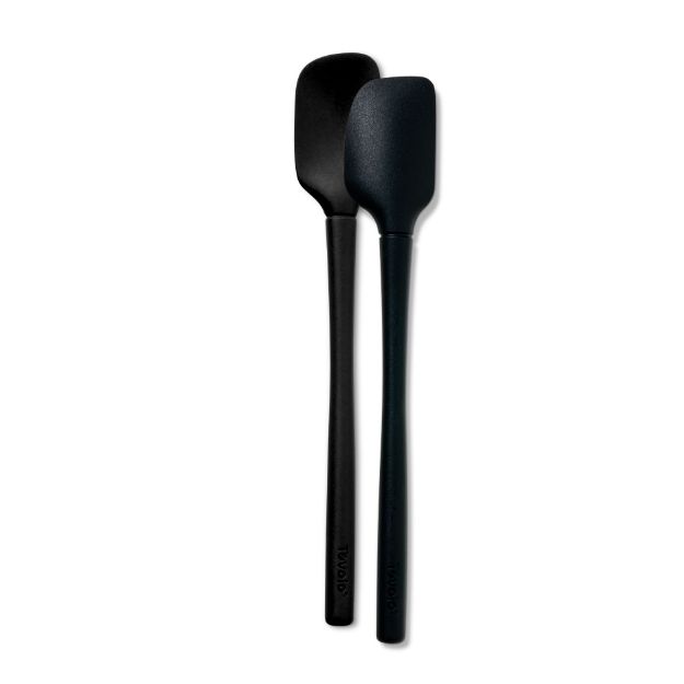 Tovolo Mini All Silicone Spatula Set-Accessories-Tovolo-Black-Carbon Knife Co