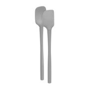 Tovolo Mini All Silicone Spatula Set-Accessories-Tovolo-Oyster Gray-Carbon Knife Co