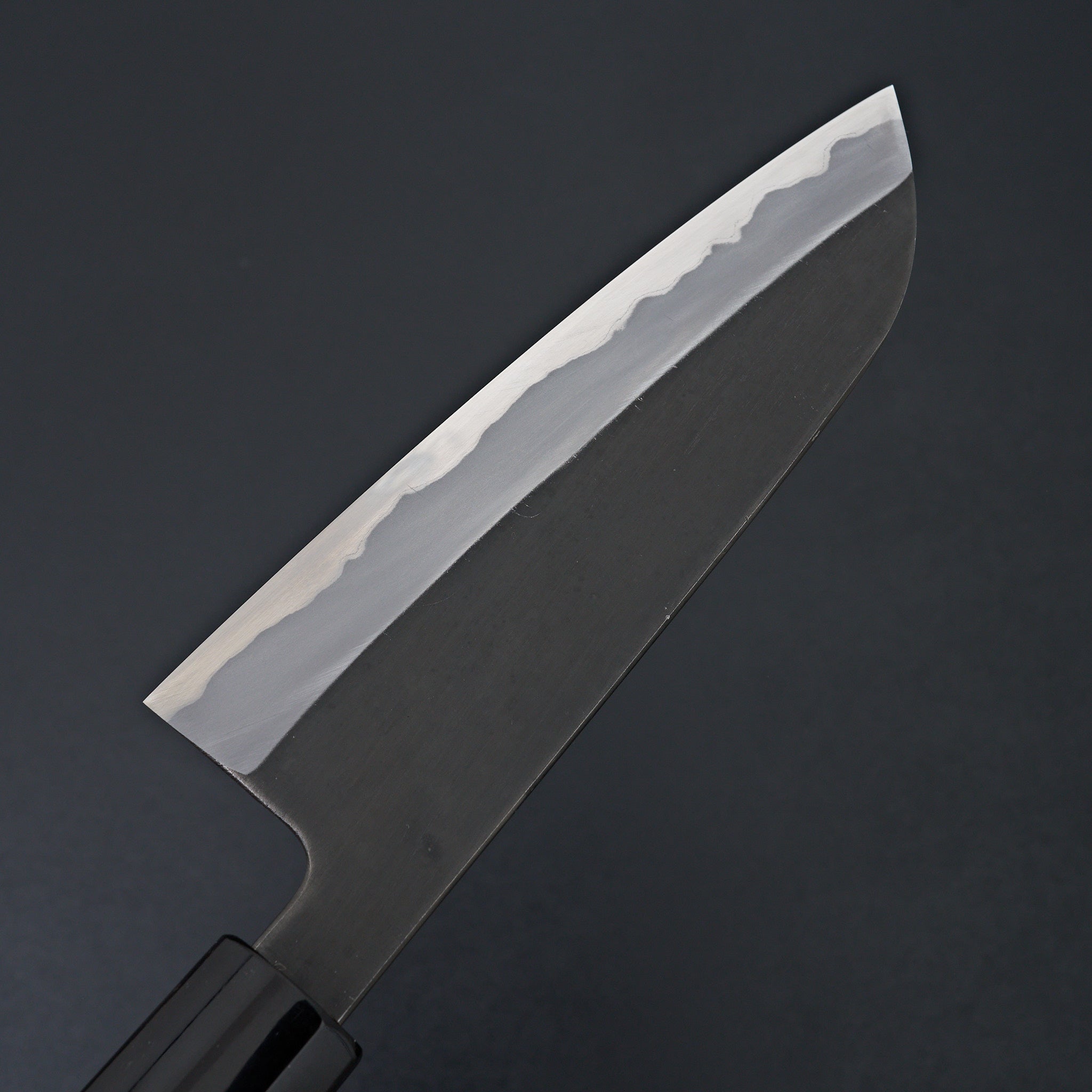 Tsukasa Hinoura Shirogami 2 Kurouchi Kasumi Santoku 165mm