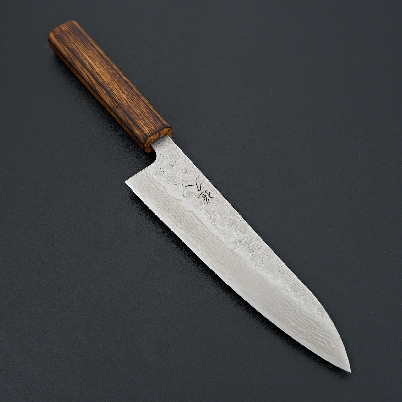 Tsunehisa 440c Damascus Nashiji Gyuto 180mm-Tsunehisa-Carbon Knife Co