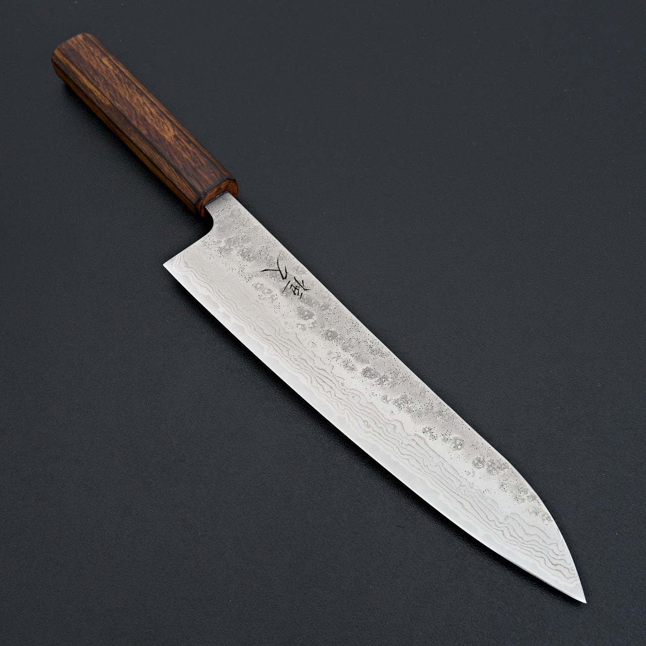 Tsunehisa 440c Damascus Nashiji Gyuto 210mm-Tsunehisa-Carbon Knife Co
