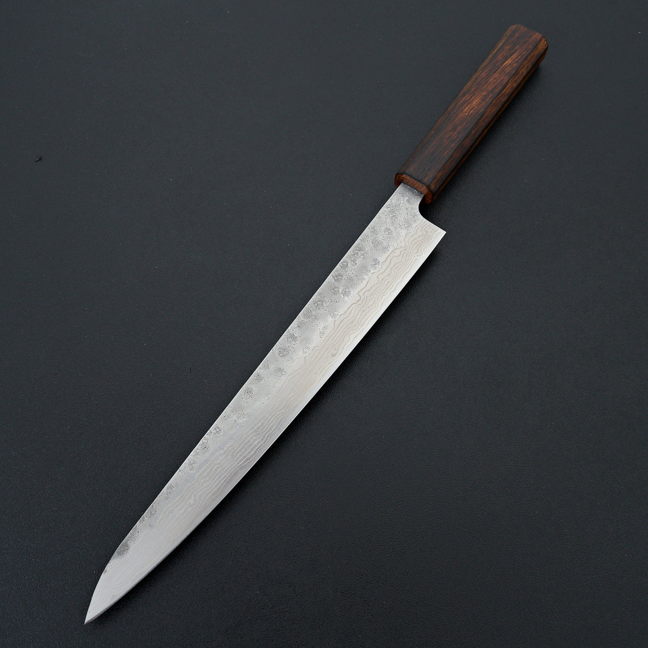 Tsunehisa 440c Damascus Nashiji Sujihiki 240mm-Tsunehisa-Carbon Knife Co