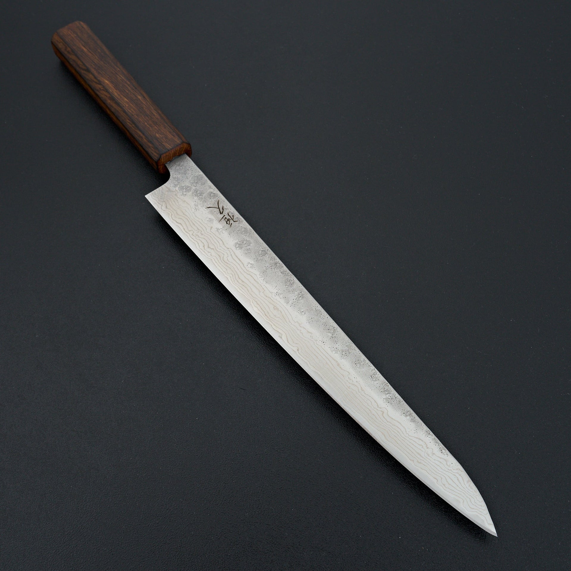 Tsunehisa 440c Damascus Nashiji Sujihiki 240mm-Tsunehisa-Carbon Knife Co