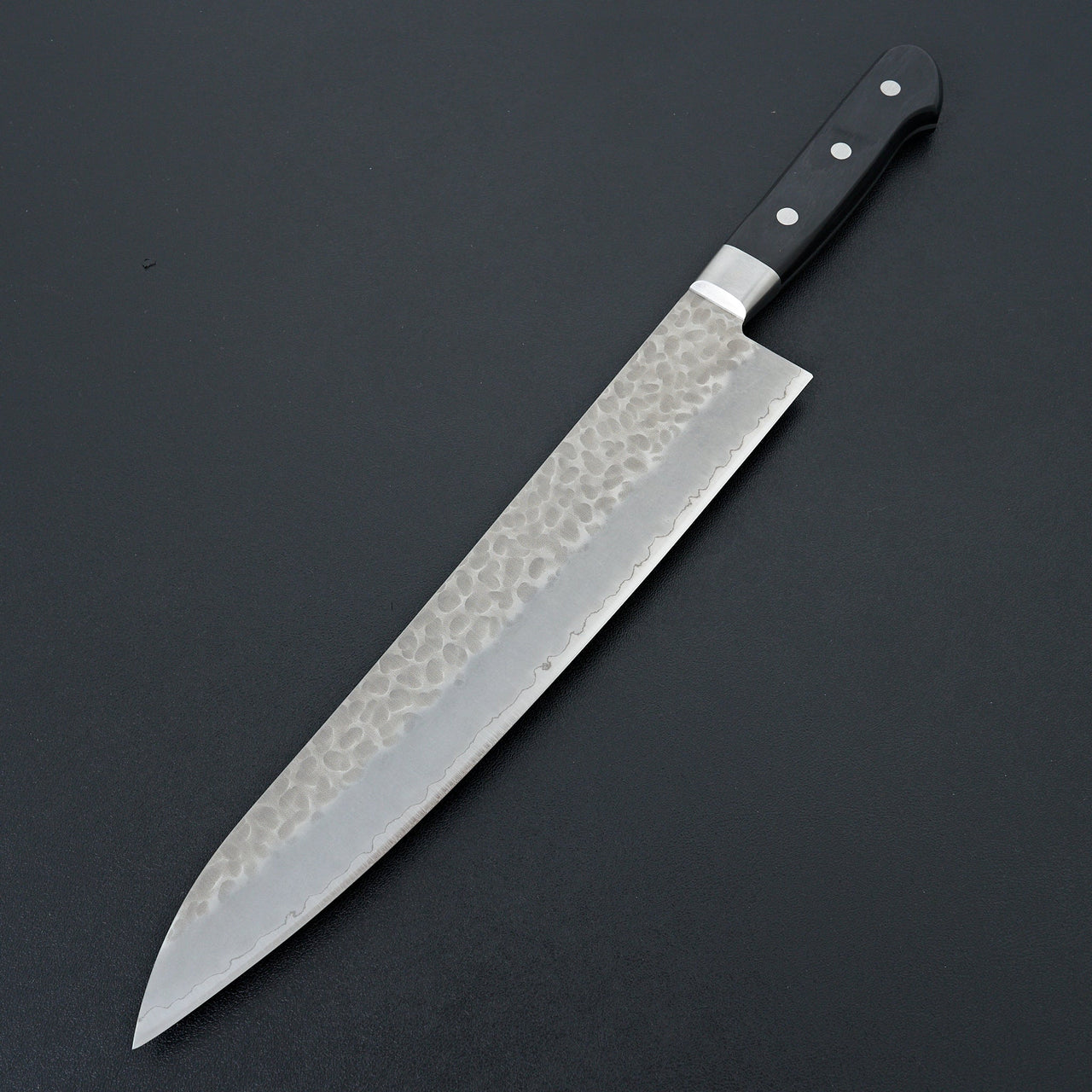 Tsunehisa AUS8 Western Tsuchime Gyuto 270mm-Knife-Tsunehisa-Carbon Knife Co