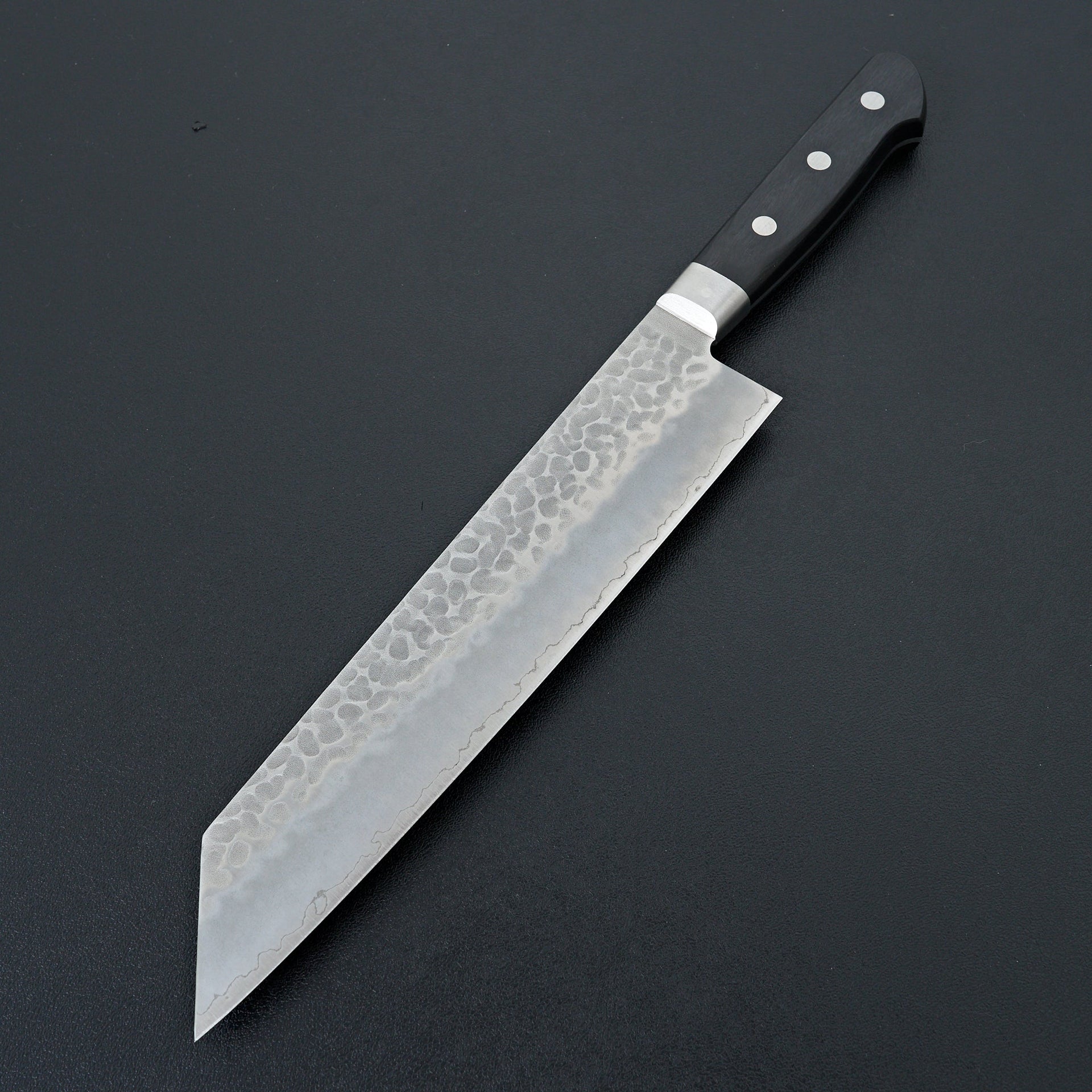 Tsunehisa AUS8 Western Tsuchime Kiritsuke Gyuto 210mm-Knife-Tsunehisa-Carbon Knife Co