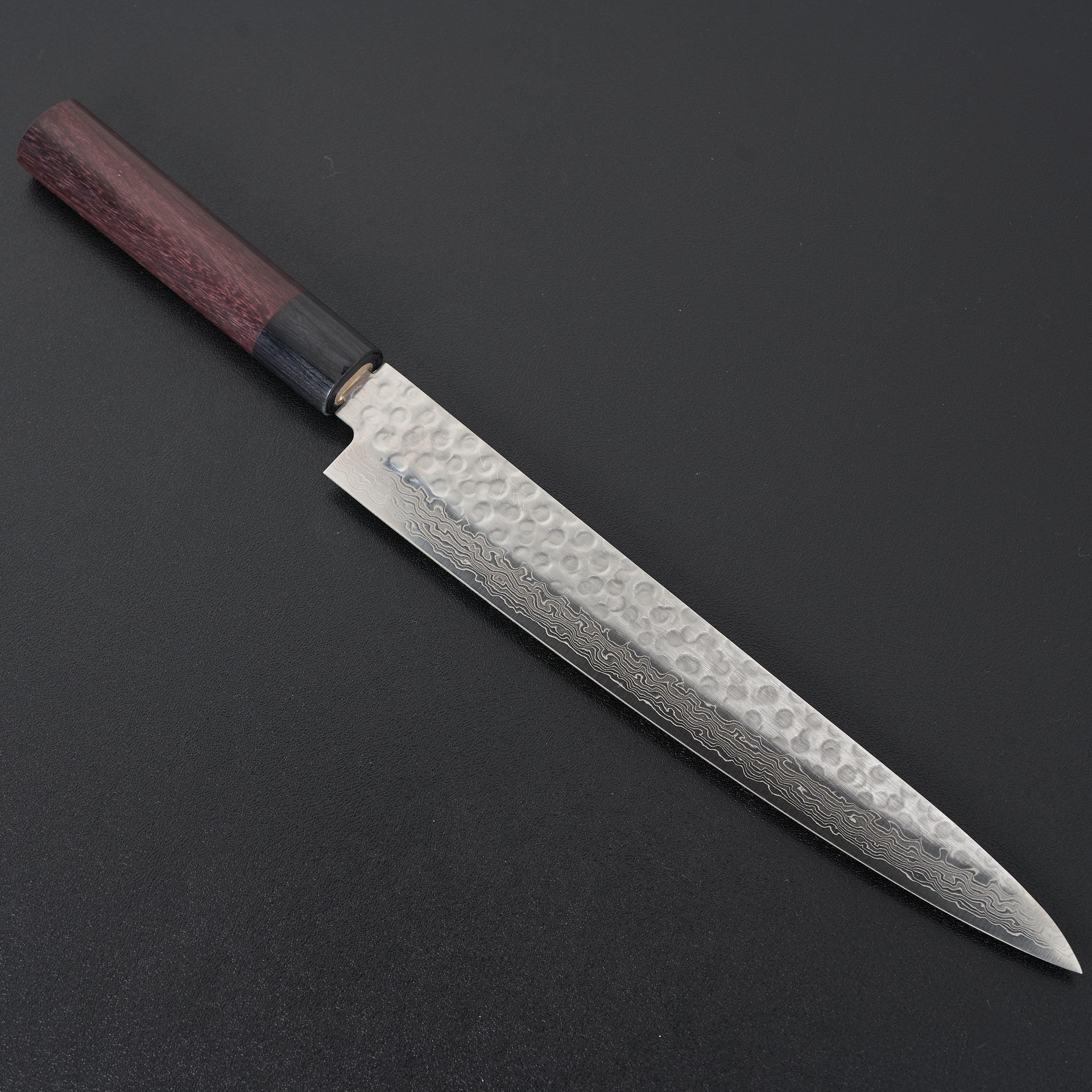 Tsunehisa Damascus VG10 Sujihiki 240mm-Knife-Tsunehisa-Carbon Knife Co
