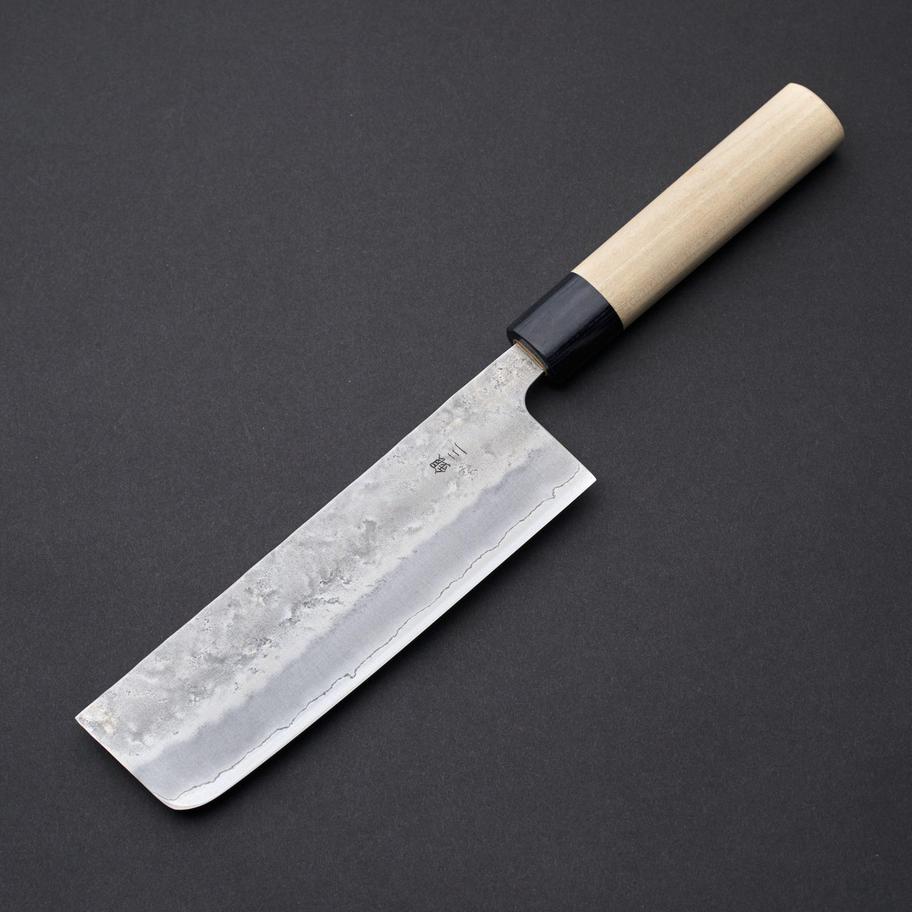 Tsunehisa Ginsan Nashiji Nakiri 165mm-Knife-Tsunehisa-Carbon Knife Co