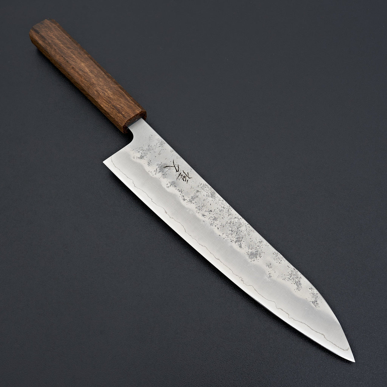 Tsunehisa Ginsan Nashiji Oak Gyuto 210mm-Knife-Tsunehisa-Carbon Knife Co