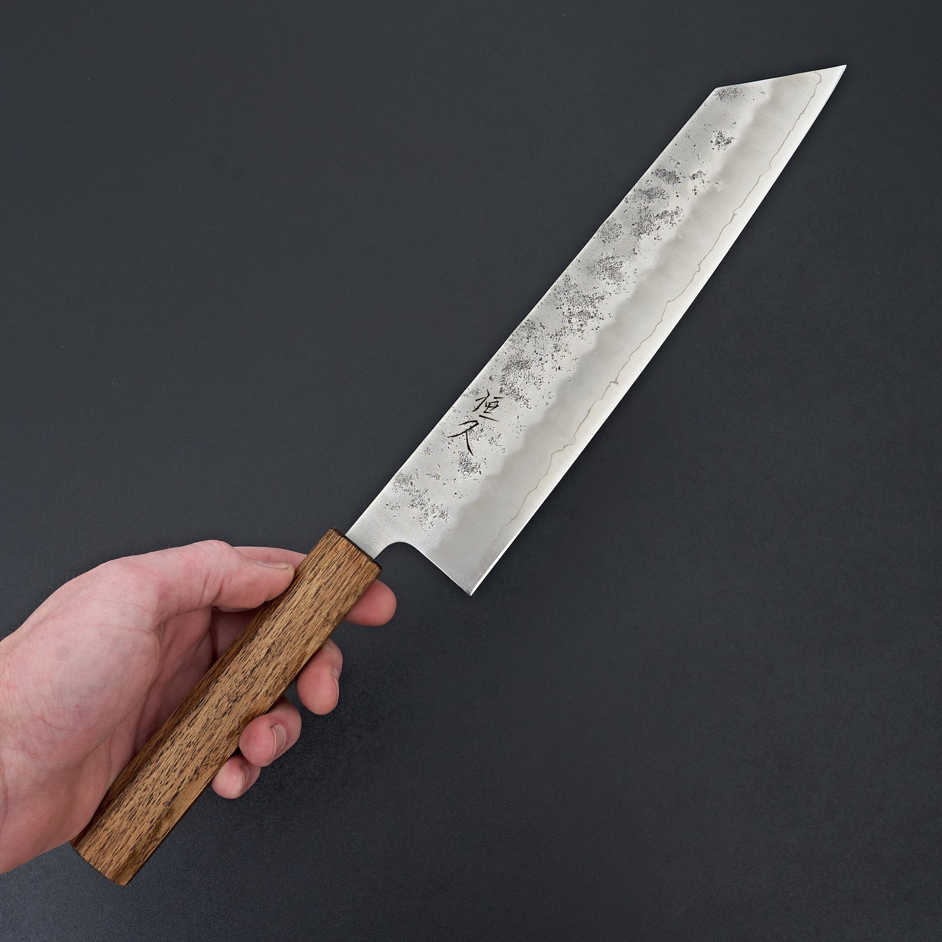 Tsunehisa Ginsan Nashiji Oak Kiritsuke 240mm-Knife-Tsunehisa-Carbon Knife Co