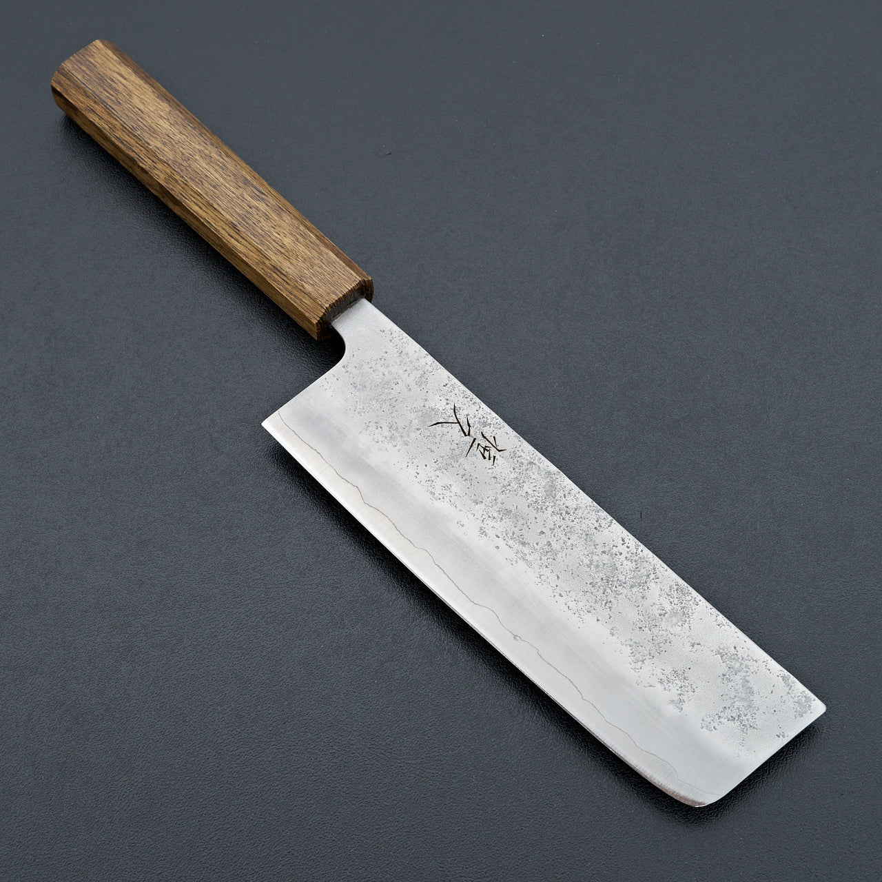 Tsunehisa Ginsan Nashiji Oak Nakiri 165mm-Knife-Tsunehisa-Carbon Knife Co