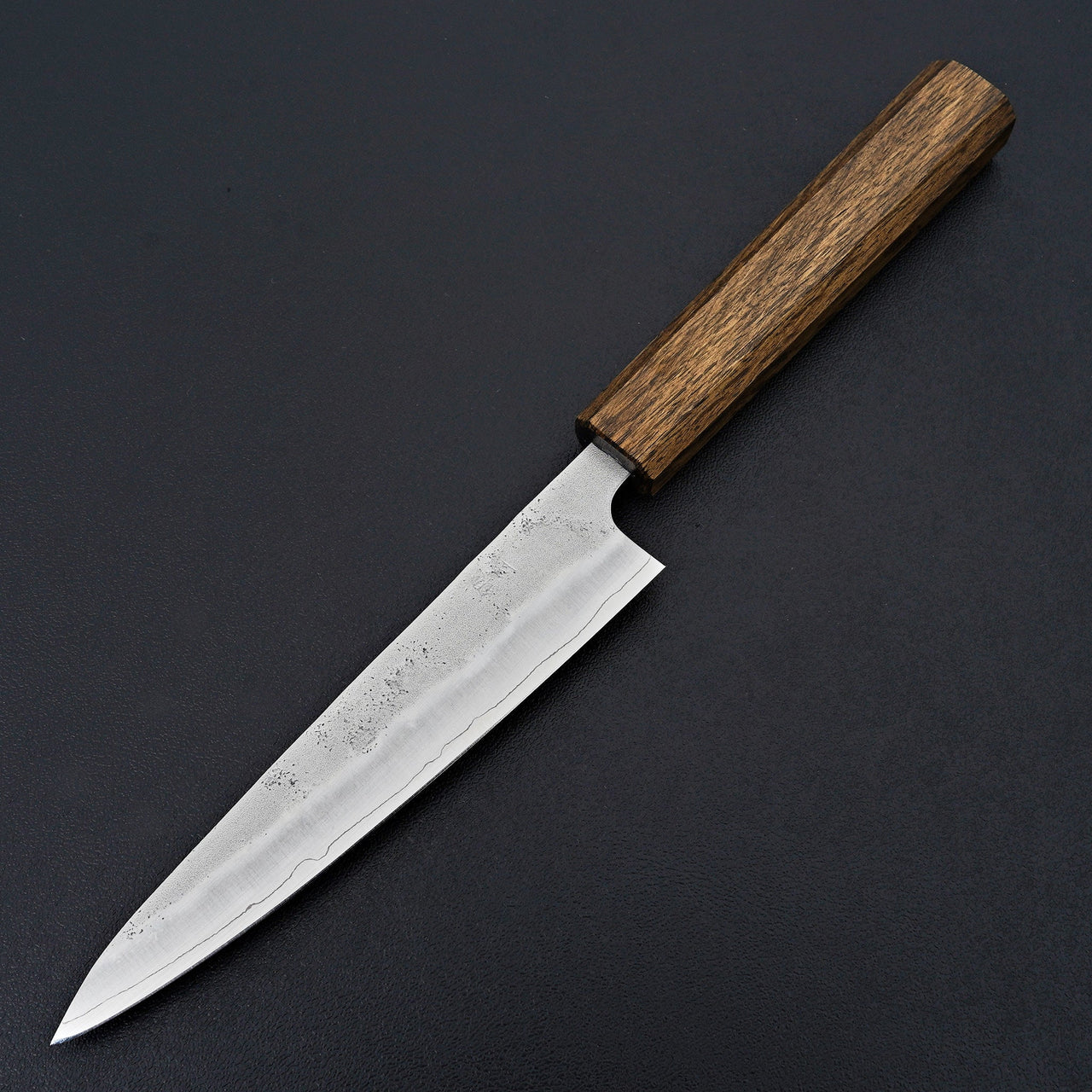 Tsunehisa Ginsan Nashiji Oak Petty 150mm-Knife-Tsunehisa-Carbon Knife Co