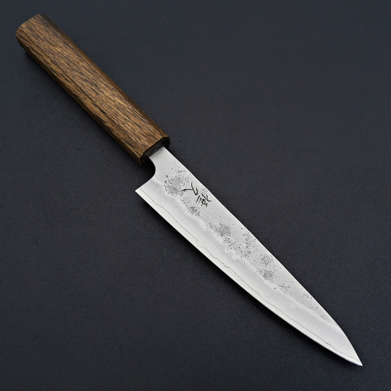 Tsunehisa Ginsan Nashiji Oak Petty 150mm-Knife-Tsunehisa-Carbon Knife Co