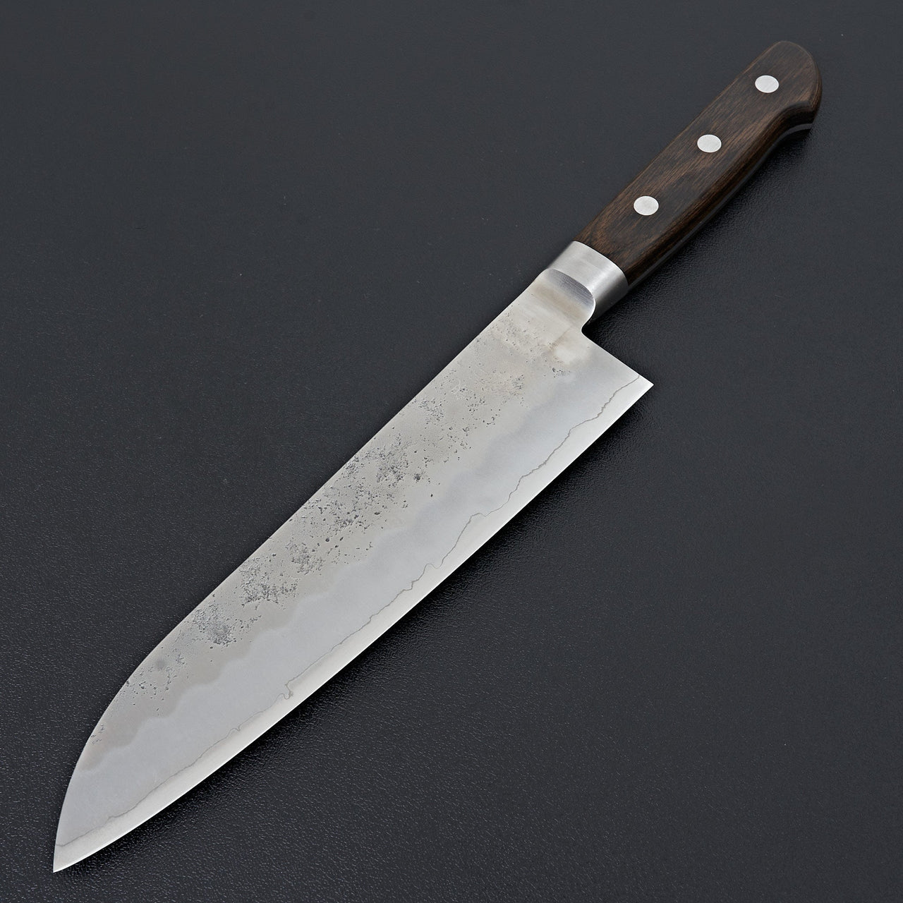 Tsunehisa Ginsan Western Nashiji Santoku 180mm-Knife-Tsunehisa-Carbon Knife Co