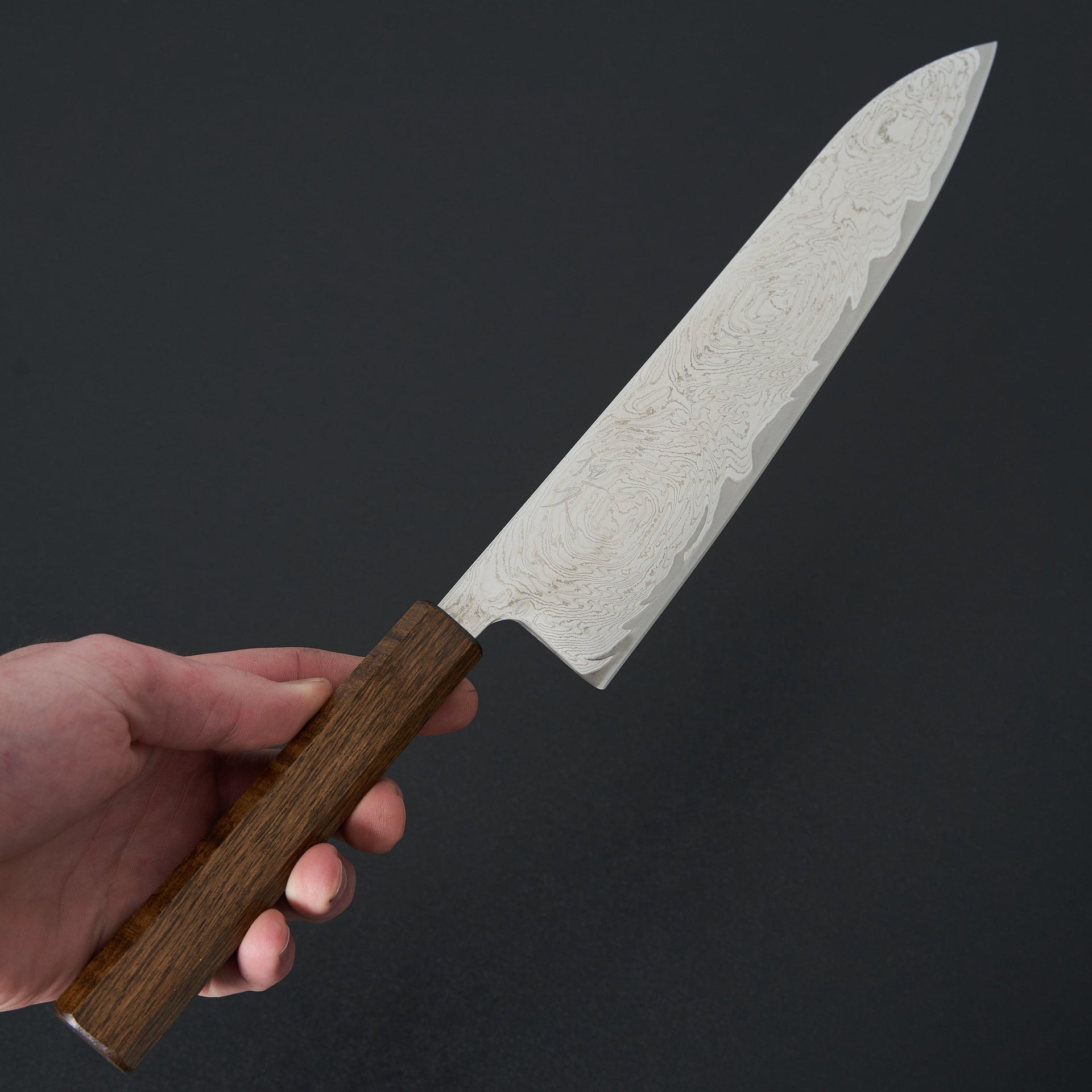 Tsunehisa Nami Damascus Gyuto 240mm-Knife-Tsunehisa-Carbon Knife Co
