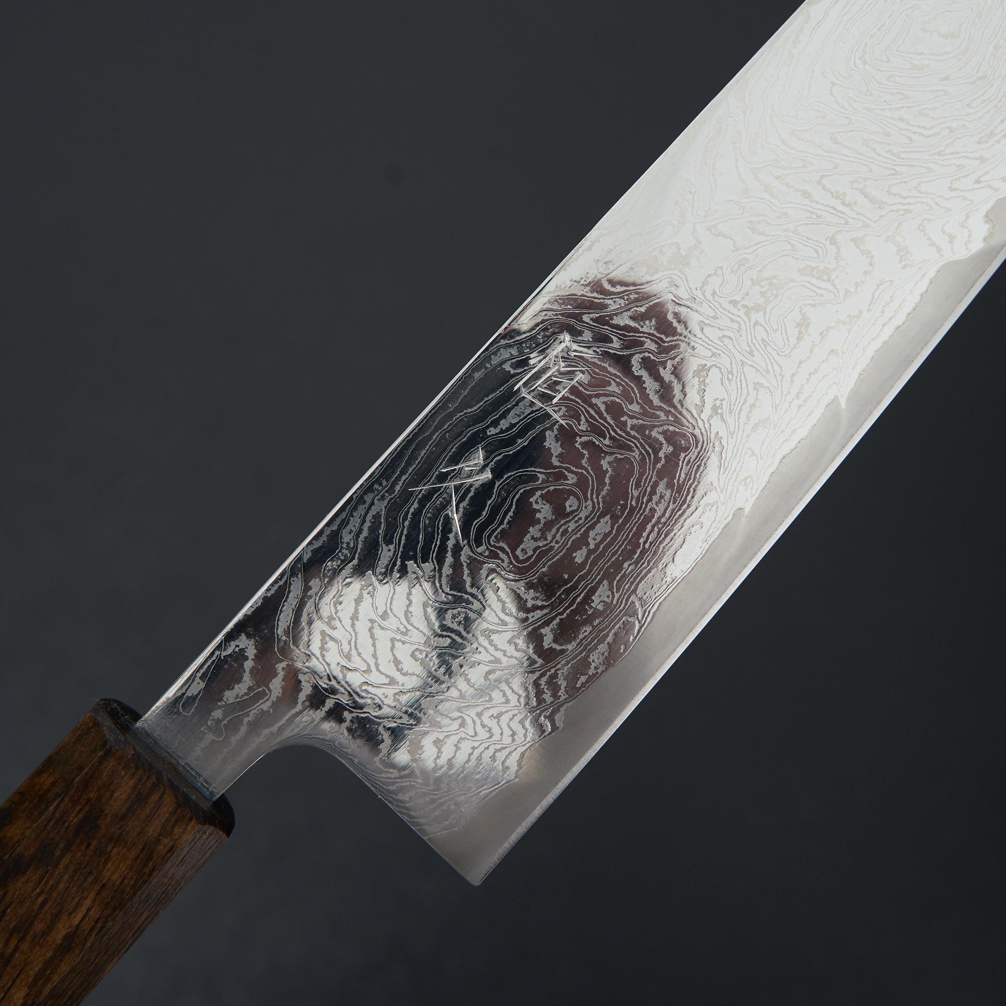 Tsunehisa Nami Damascus Kiritsuke 210mm