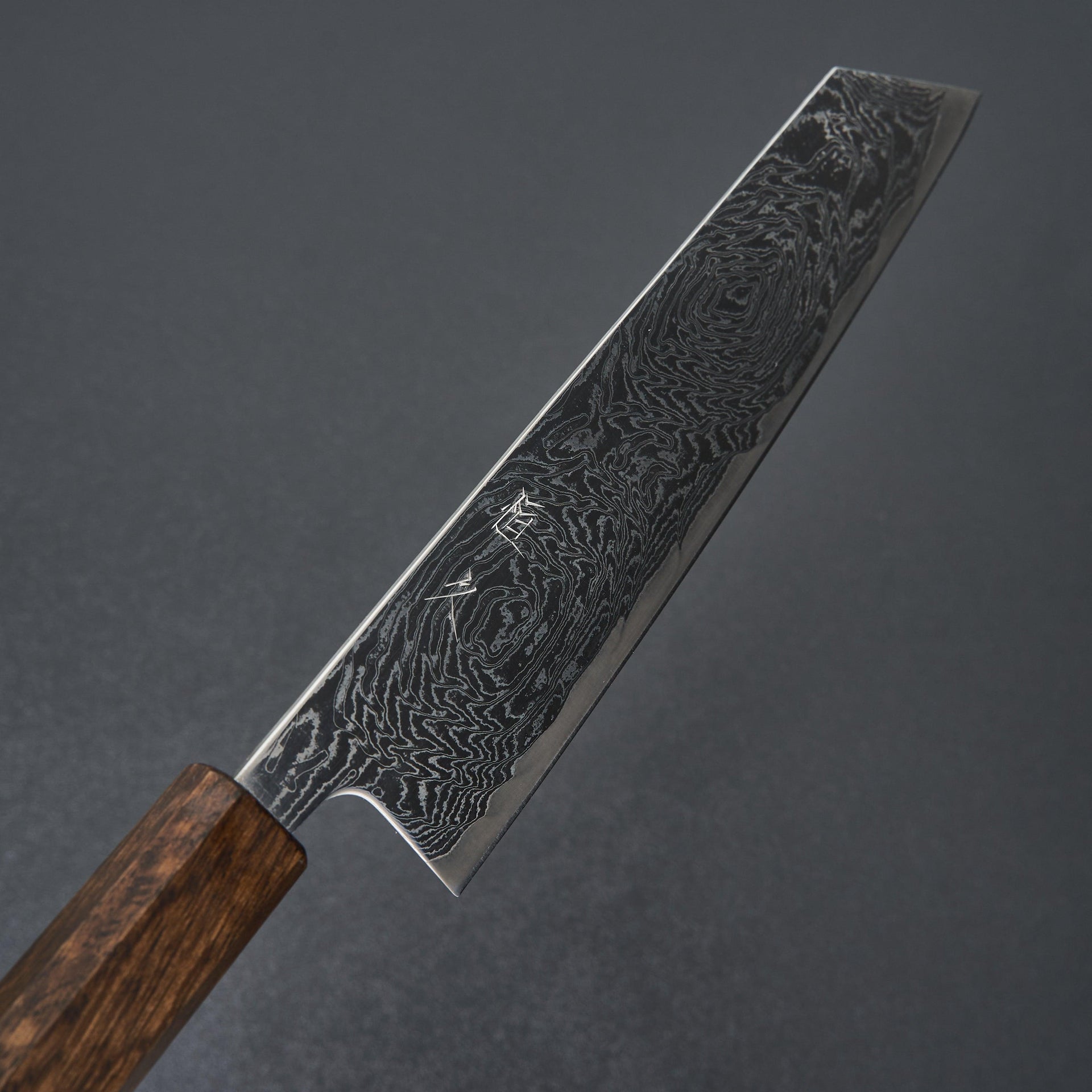Tsunehisa Nami Damascus Kiritsuke 210mm-Knife-Tsunehisa-Carbon Knife Co