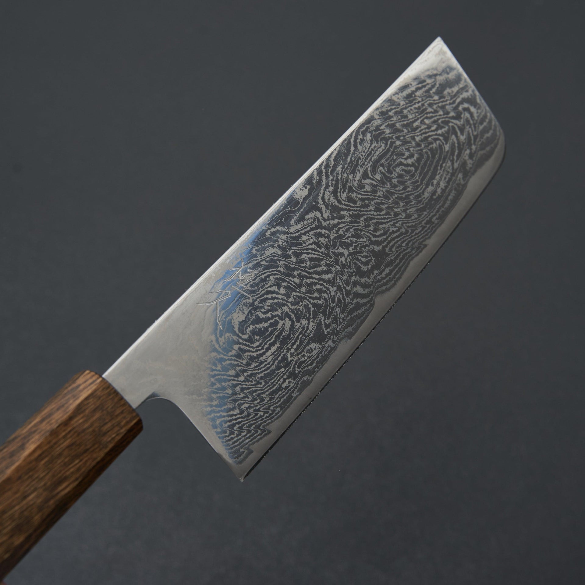 Tsunehisa Nami Damascus Nakiri-Knife-Tsunehisa-Carbon Knife Co