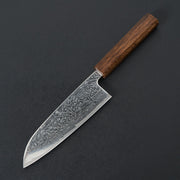 Tsunehisa Nami Damascus Santoku-Knife-Tsunehisa-Carbon Knife Co