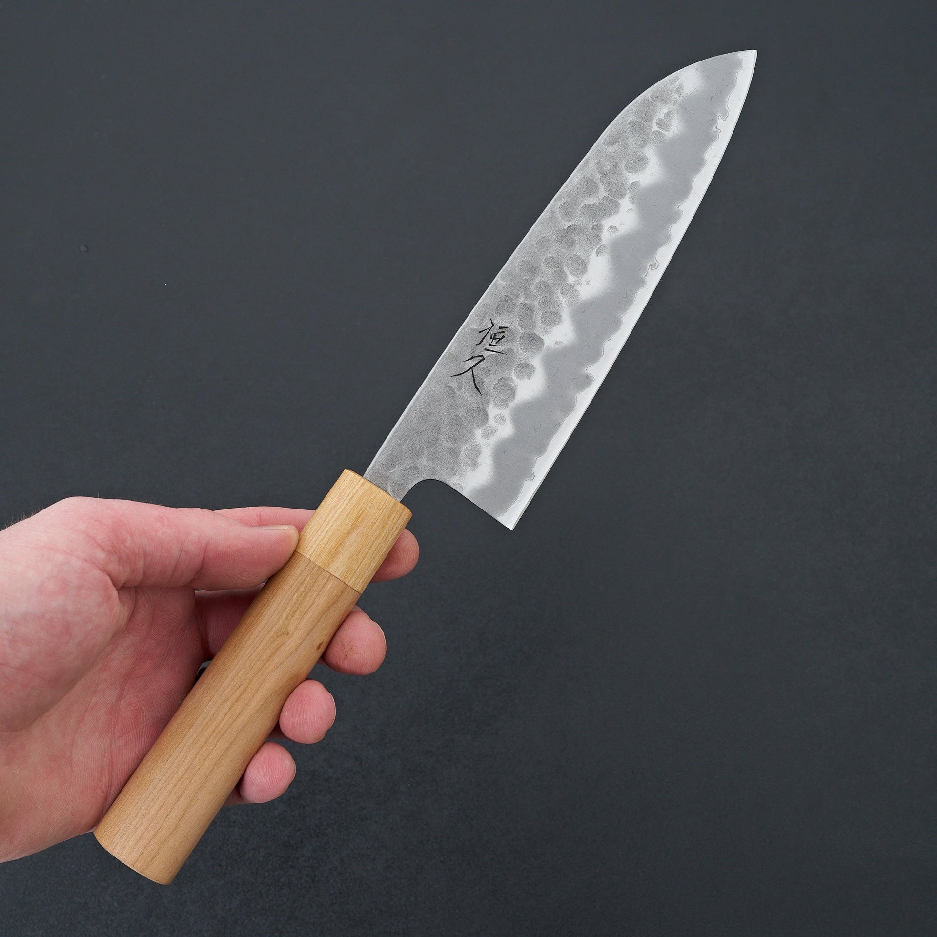 Tsunehisa White #2 Tsuchime Santoku 165mm-Knife-Tsunehisa-Carbon Knife Co