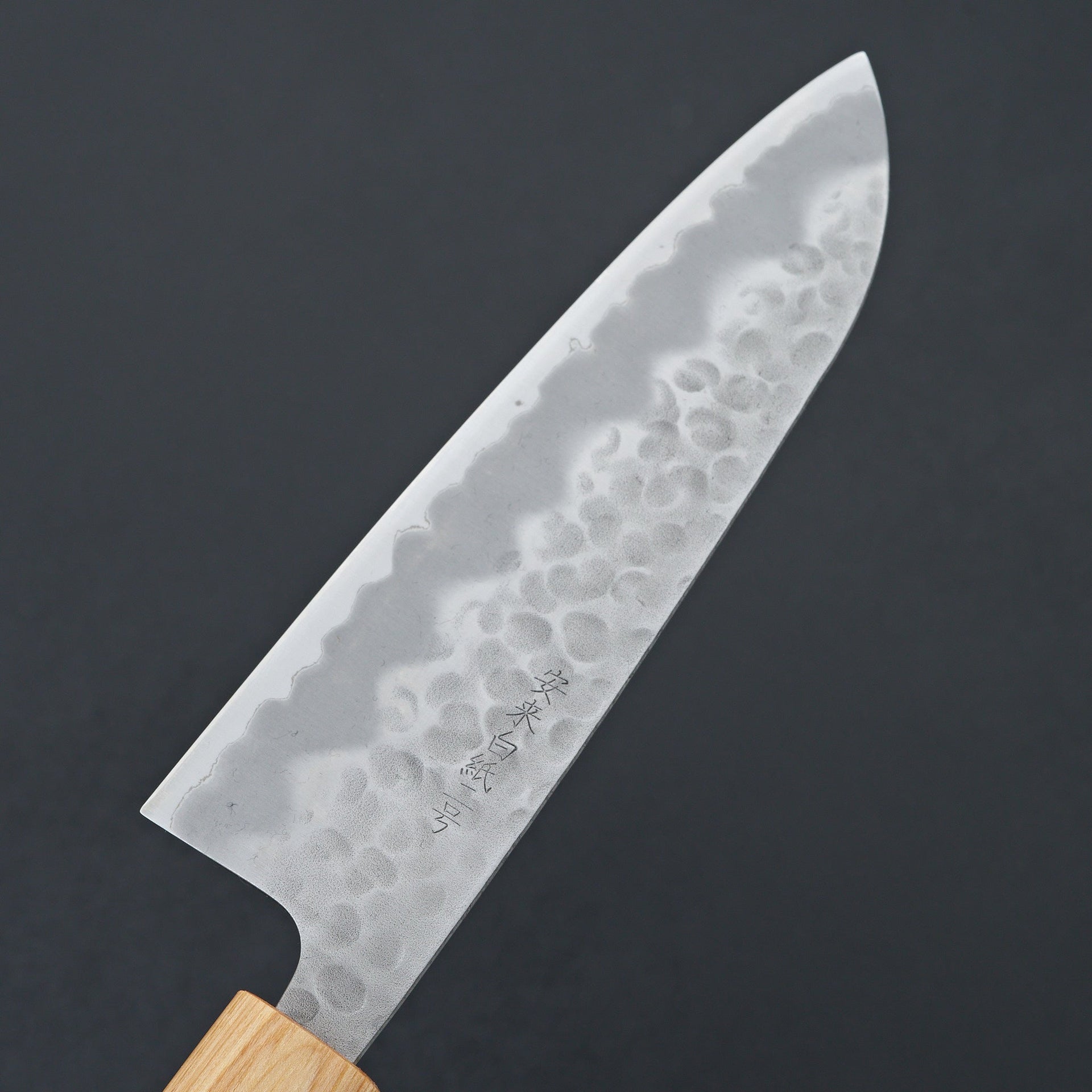 Tsunehisa White #2 Tsuchime Santoku 165mm-Knife-Tsunehisa-Carbon Knife Co