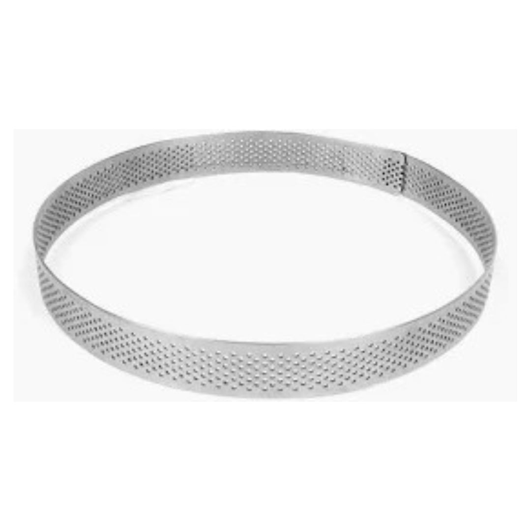 Tart Ring Perforated 200mm