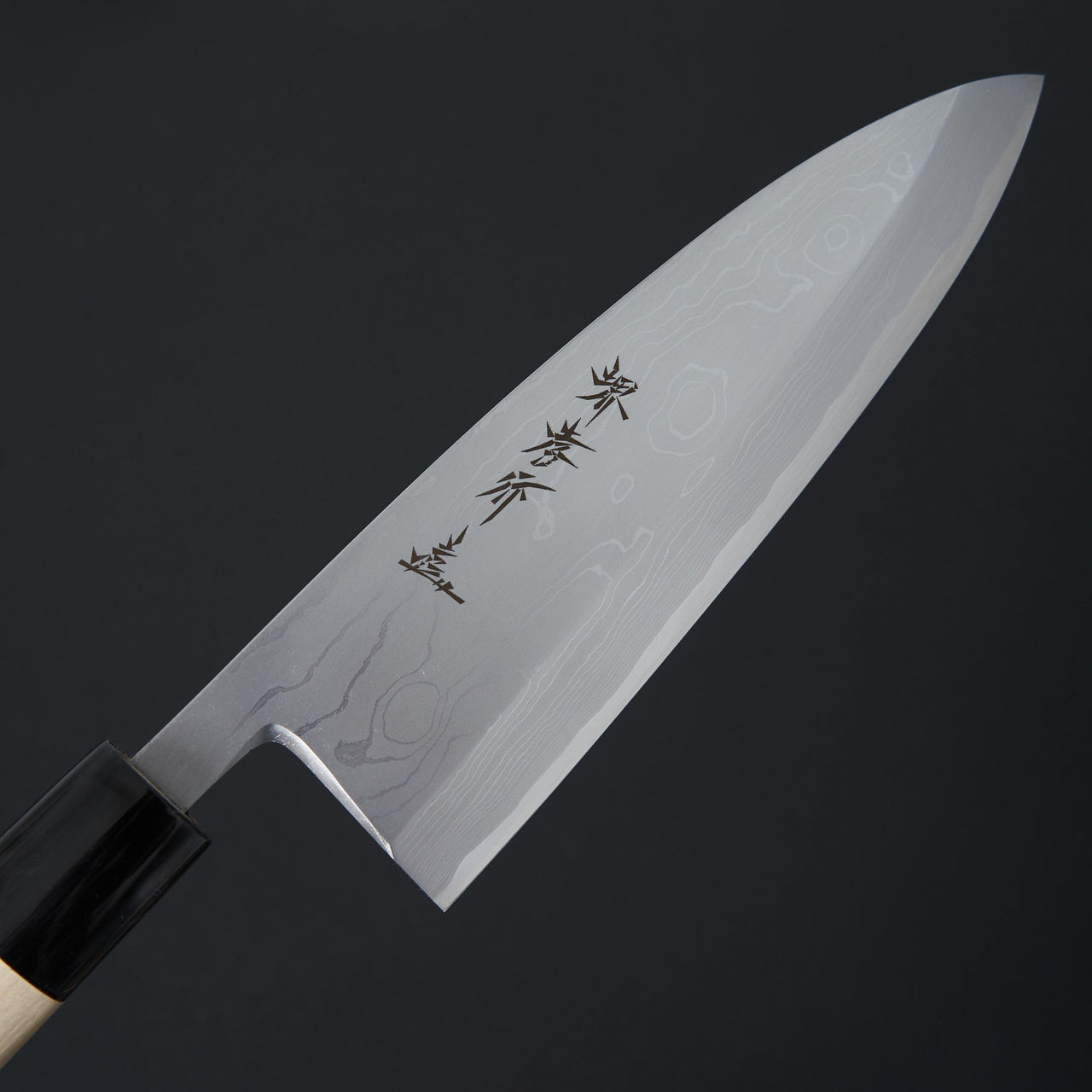 Uzushio Damascus White Steel #2 Deba 180mm-Knife-Sakai Takayuki-Carbon Knife Co