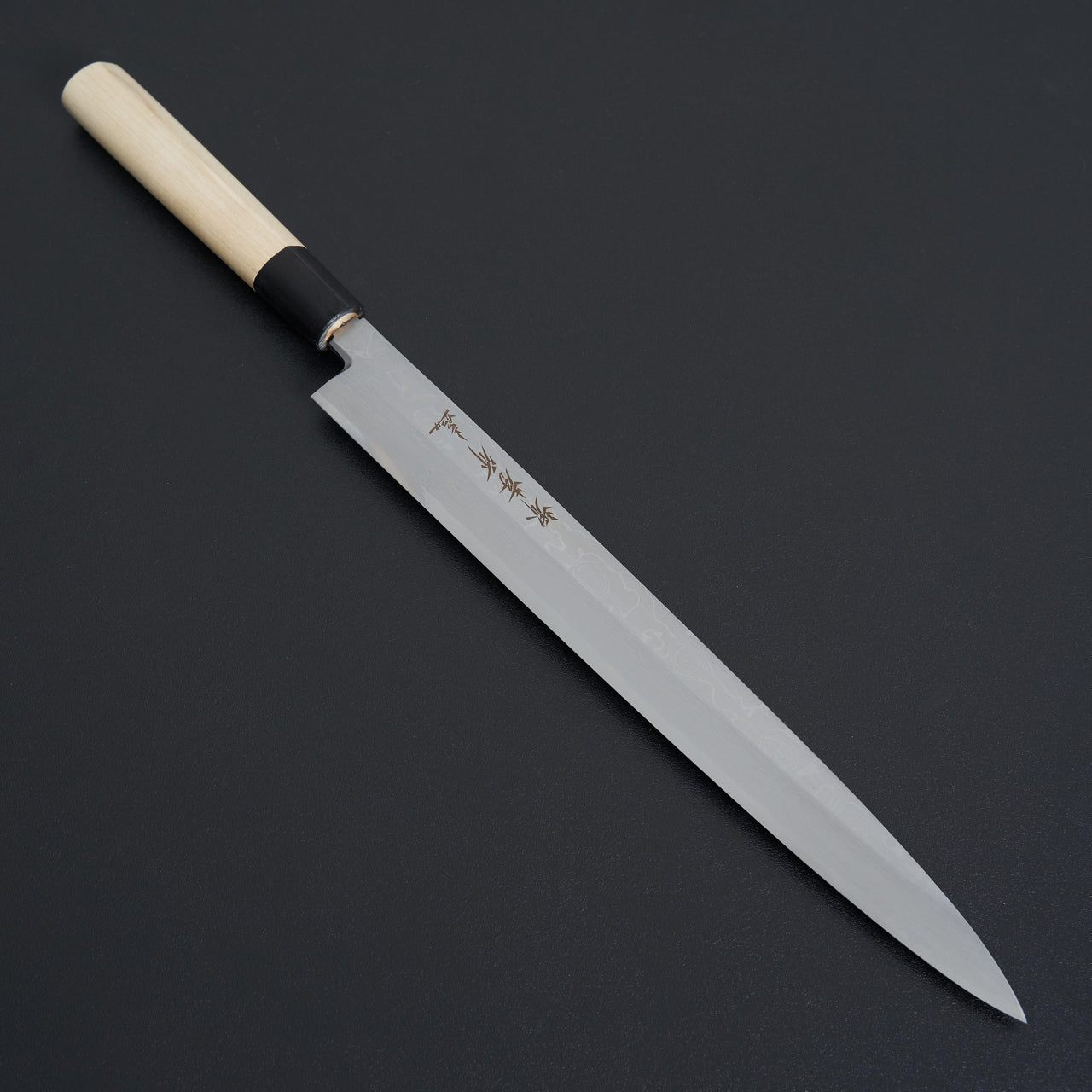 Uzushio Damascus White Steel #2 Yanagiba 300mm-Knife-Sakai Takayuki-Carbon Knife Co