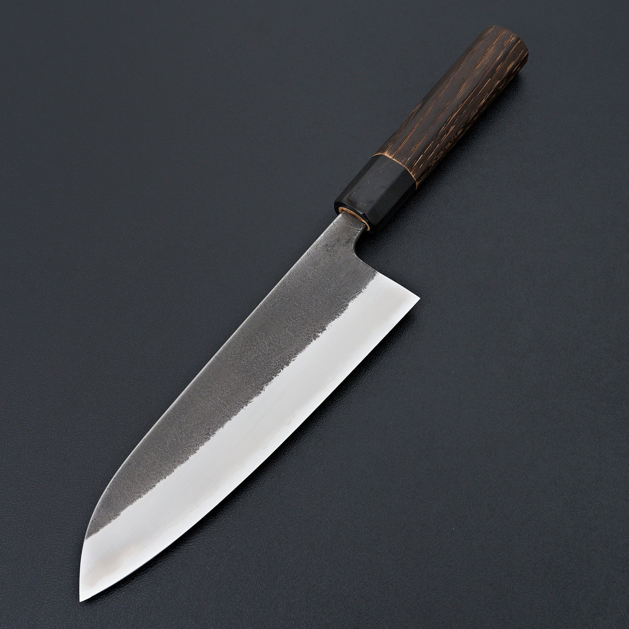 Wakui Nashiji White #2 Santoku 180mm-Knife-Wakui-Carbon Knife Co
