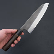 Wakui Nashiji White #2 Santoku 180mm-Knife-Wakui-Carbon Knife Co
