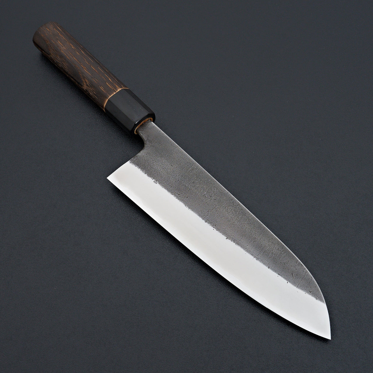 Wakui Nashiji White #2 Santoku 180mm-Knife-Wakui-Carbon Knife Co