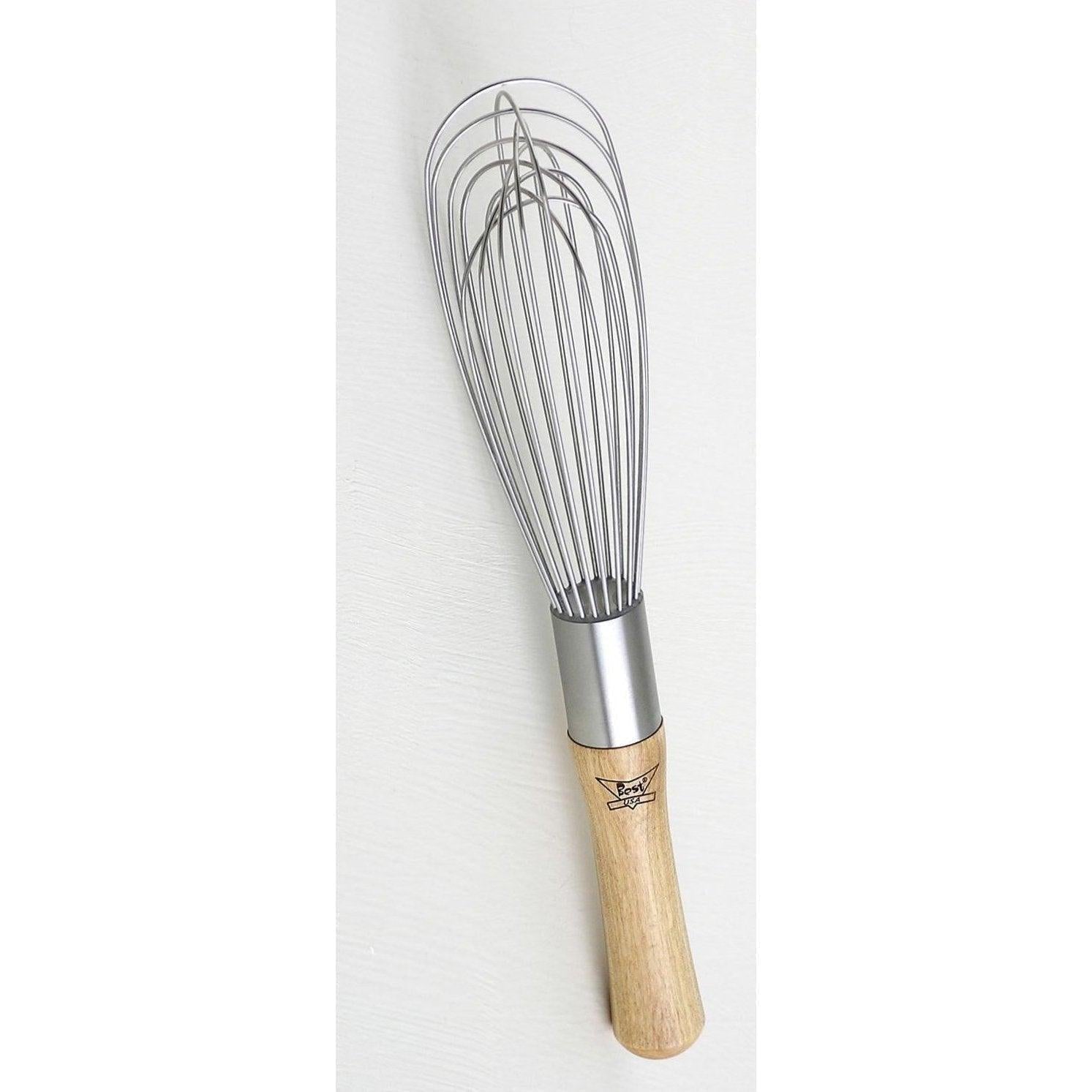 Whisk Wooden Handle-Accessories-Best-8"-Carbon Knife Co