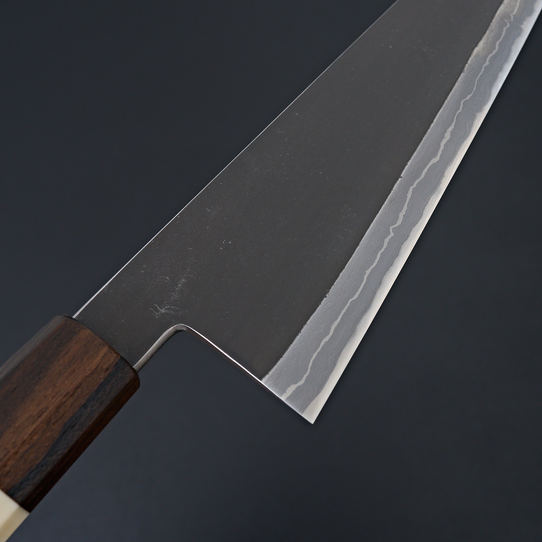 Yanick Puig 7 Layer Vintage Iron Olivewood Gyuto 240mm