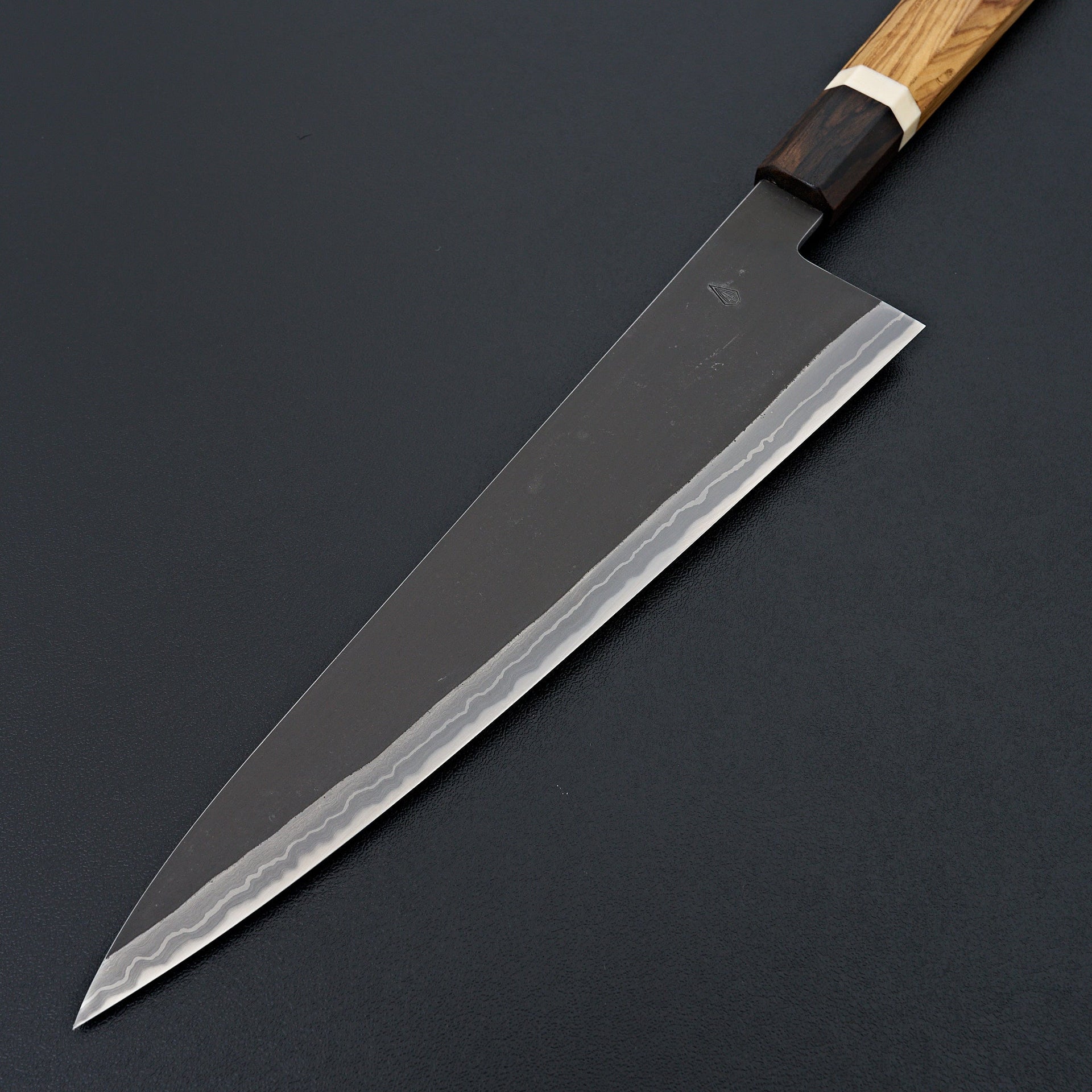 Yanick Puig 7 Layer Vintage Iron Olivewood Gyuto 240mm-Knife-Yanick Puig-Carbon Knife Co