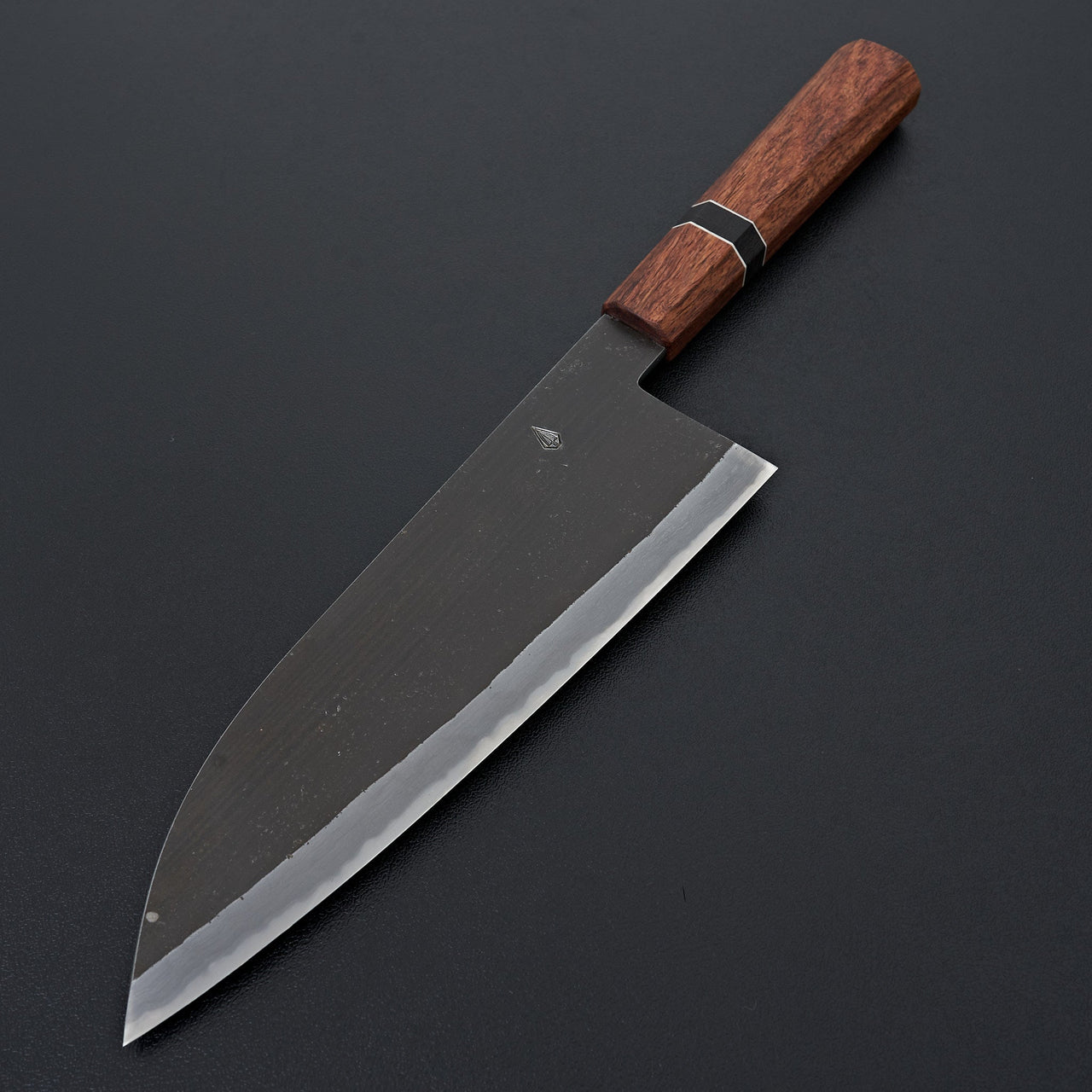 Yanick Puig African Rosewood Santoku 180mm-Knife-Yanick Puig-Carbon Knife Co