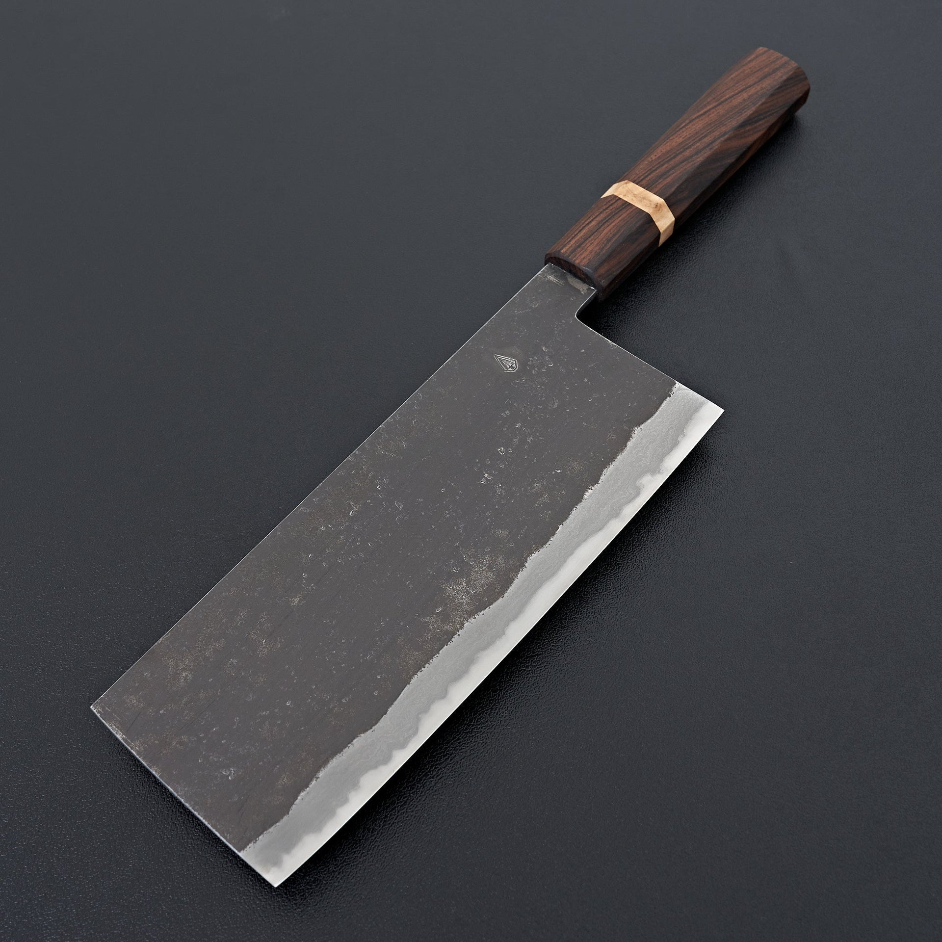 Yanick Puig Santos Rosewood Big Nakiri 180mm-Knife-Yanick Puig-Carbon Knife Co