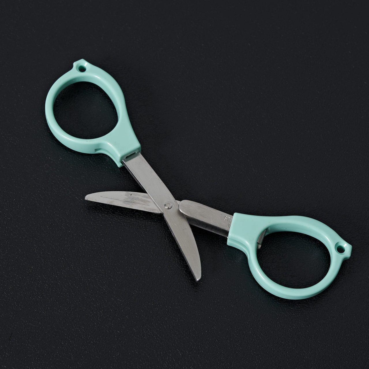 Yoshida Megane Folding Shears (Green)-Accessories-Hitohira-Carbon Knife Co