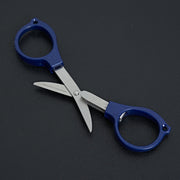 Yoshida Megane Folding Shears (Navy)-Accessories-Hitohira-Carbon Knife Co