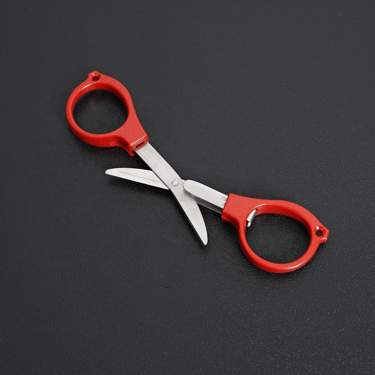 Yoshida Megane Folding Shears (Red)-Accessories-Hitohira-Carbon Knife Co