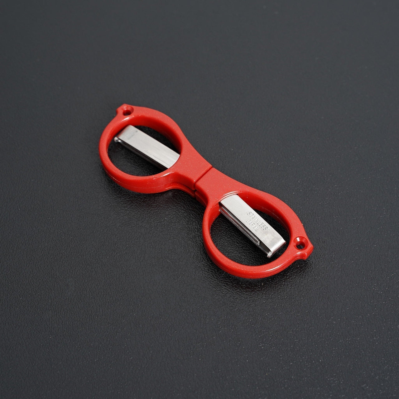 Yoshida Megane Folding Shears (Red)-Accessories-Hitohira-Carbon Knife Co