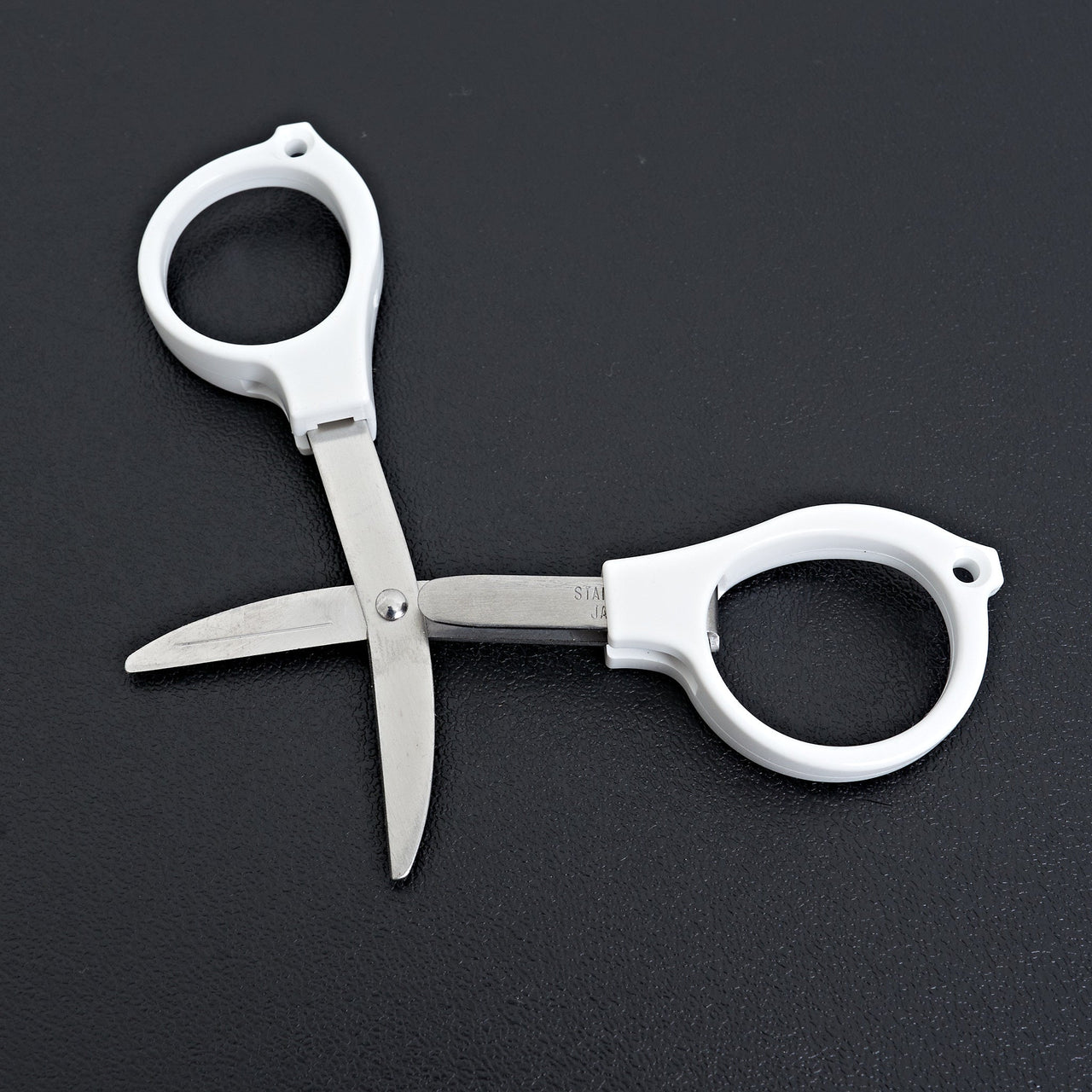 Yoshida Megane Folding Shears (White)-Accessories-Hitohira-Carbon Knife Co