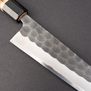 Yoshikane Kurouchi Tsuchime White #2 Gyuto 210mm Chestnut Handle-Knife-Yoshikane-Carbon Knife Co