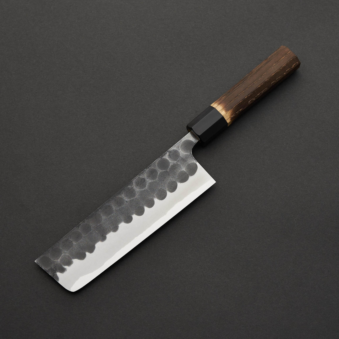 Yoshikane Kurouchi Tsuchime White #2 Nakiri 165mm-Knife-Yoshikane-Carbon Knife Co