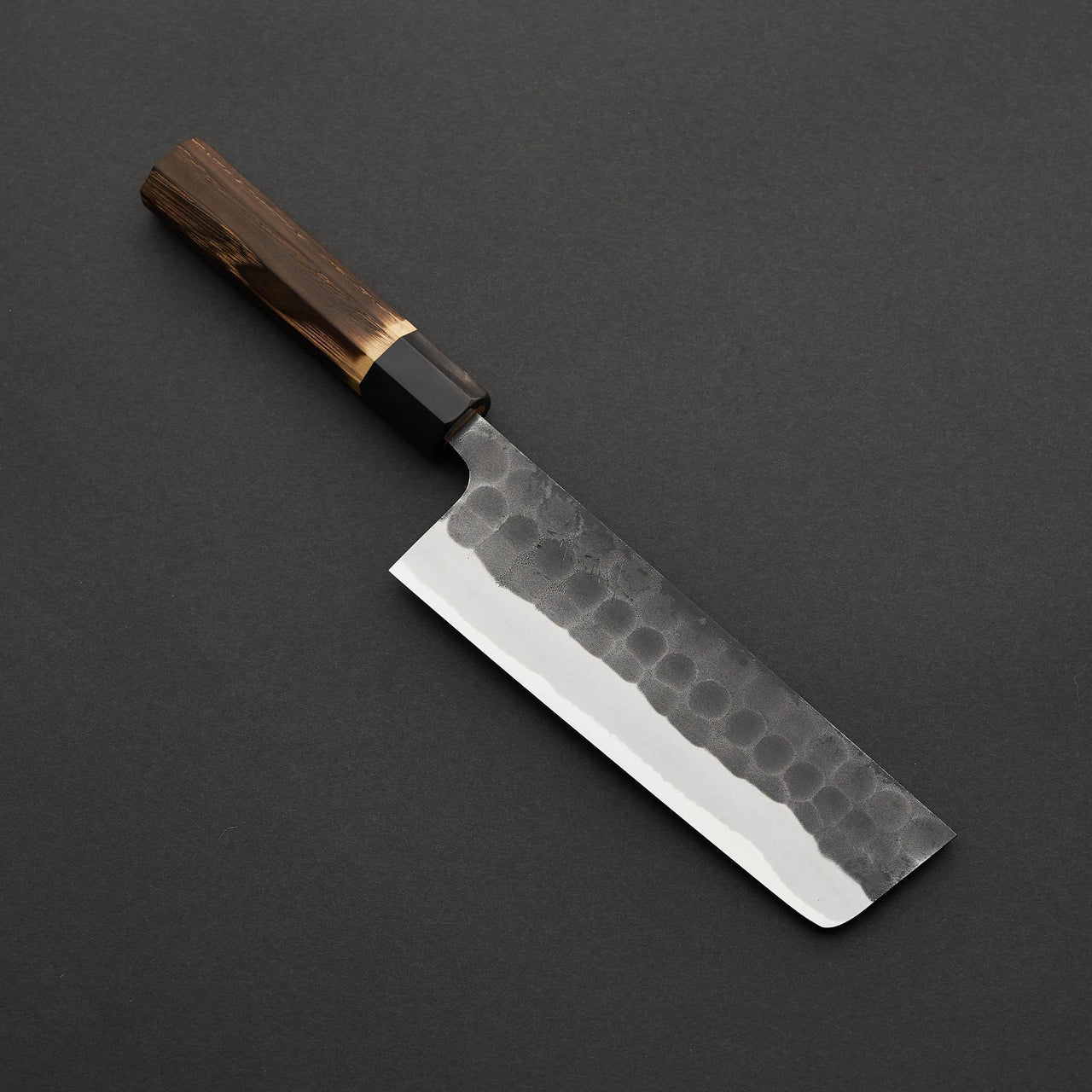 Yoshikane Kurouchi Tsuchime White #2 Nakiri 165mm-Knife-Yoshikane-Carbon Knife Co