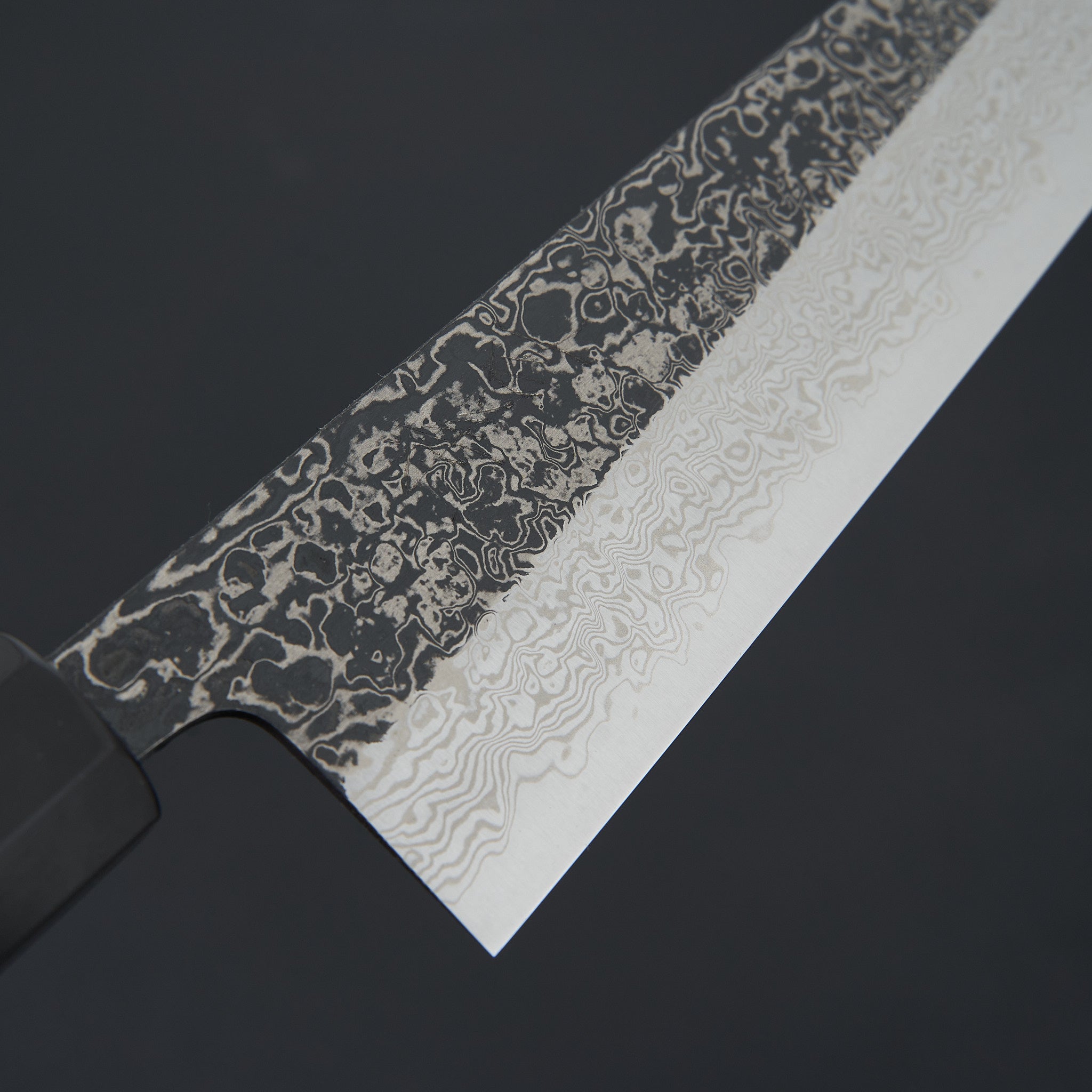 Yoshikane SLD Black Damascus Gyuto 210mm