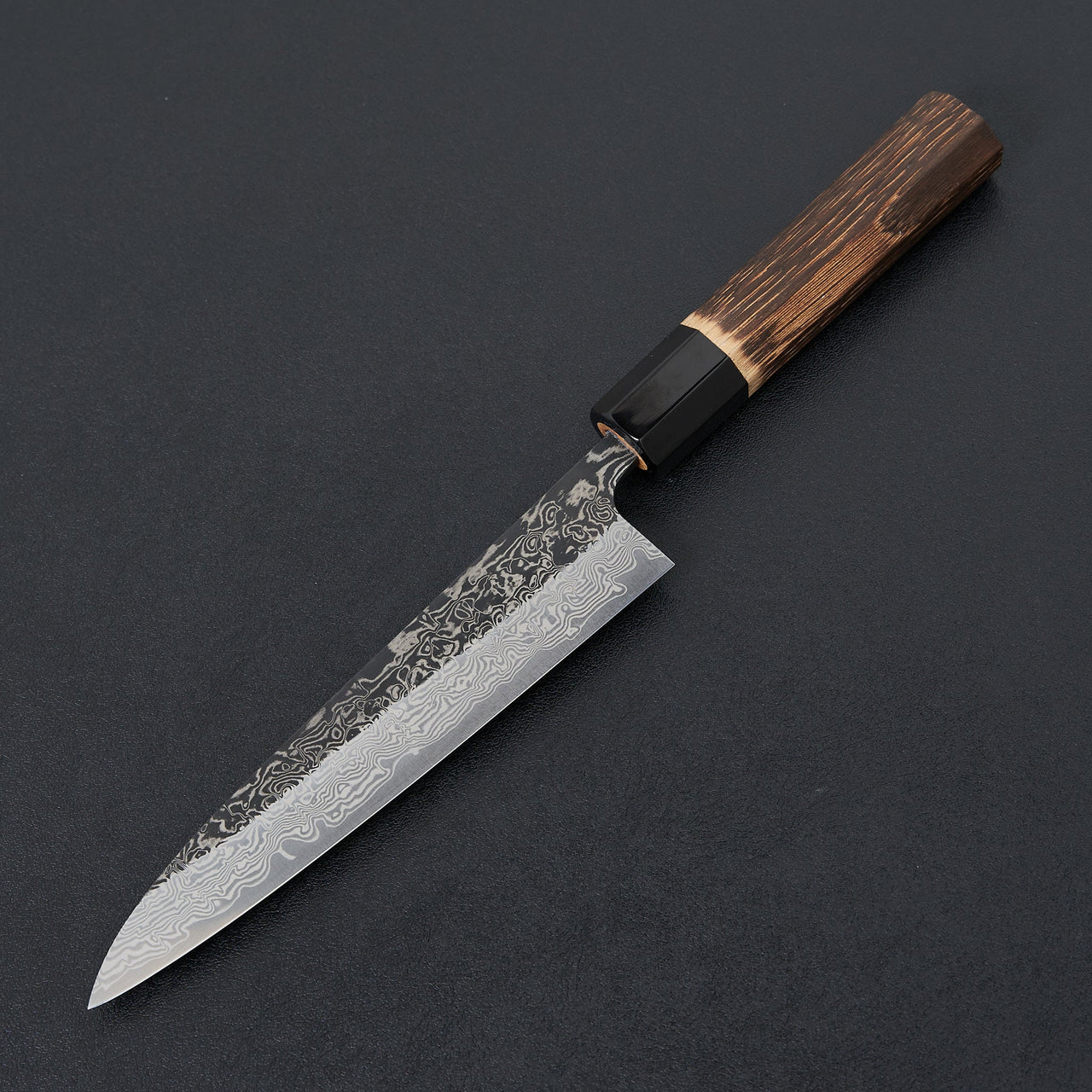 Yoshikane SLD Black Damascus Petty 150mm-Knife-Yoshikane-Carbon Knife Co