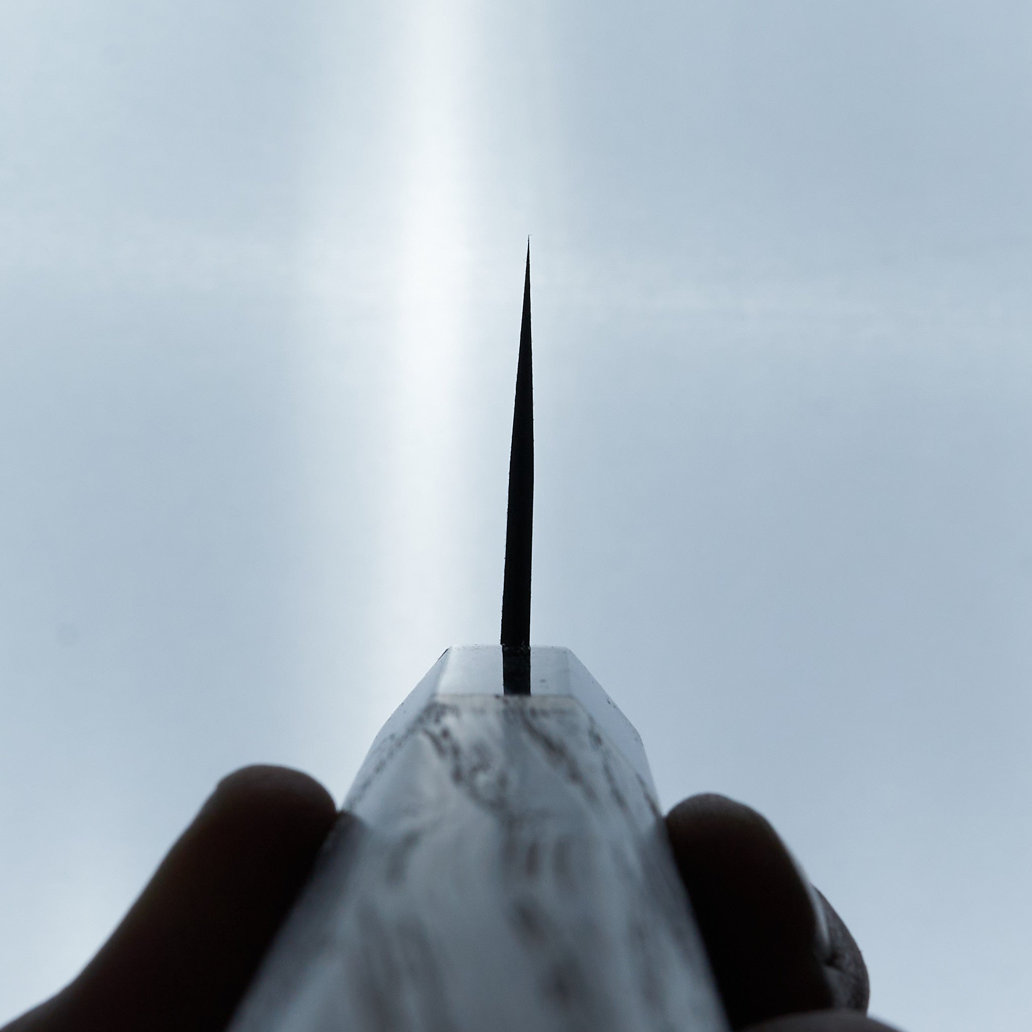 Yoshikane SLD Black Damascus Santoku 165mm