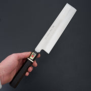 Yoshikazu Ikeda White 2 Mizu Honyaki Usuba 225mm (USEDTRADE IN)-Carbon Knife Co-Carbon Knife Co
