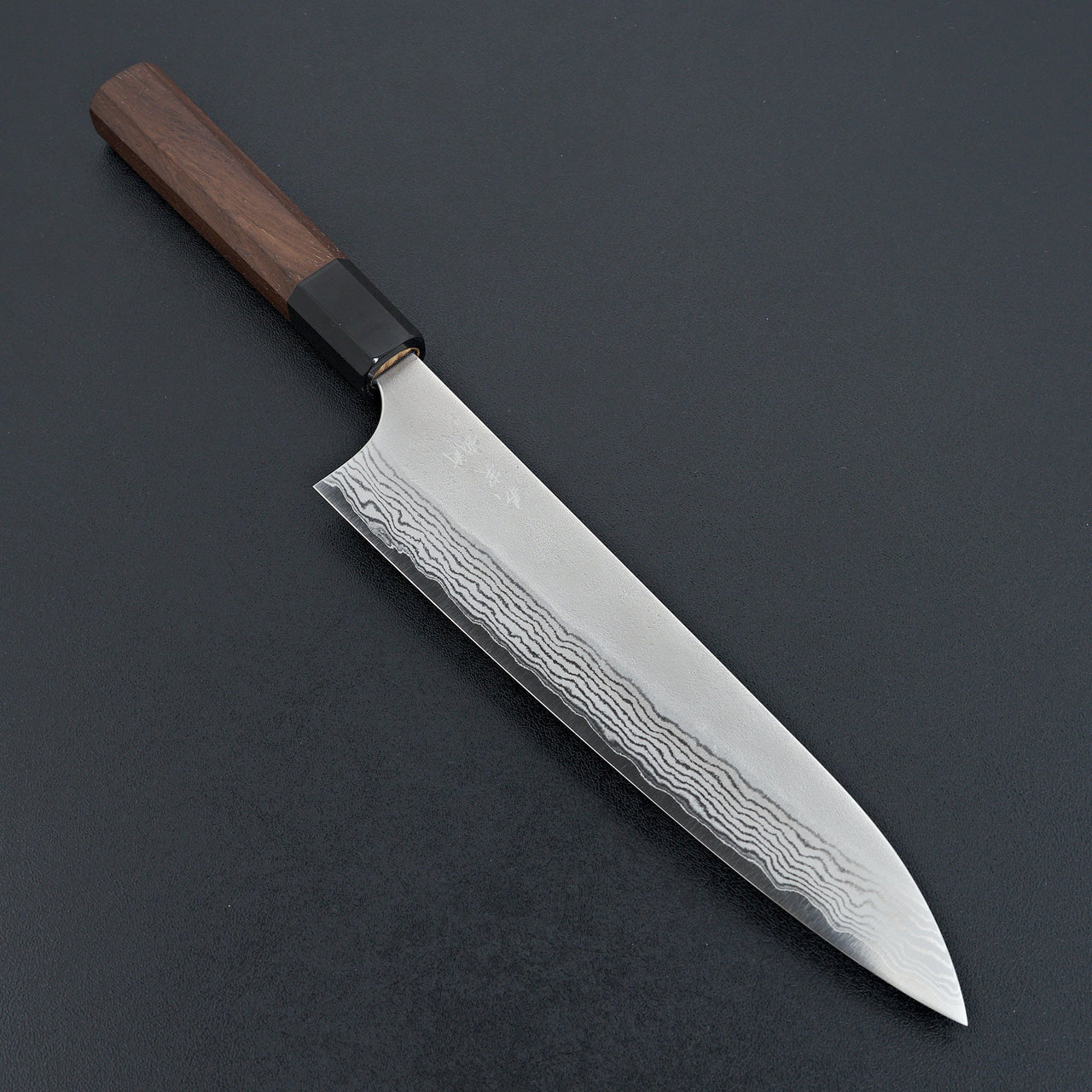 Yoshimi Kato VG10 Nashiji Gyuto 210mm-Yoshimi Kato-Carbon Knife Co
