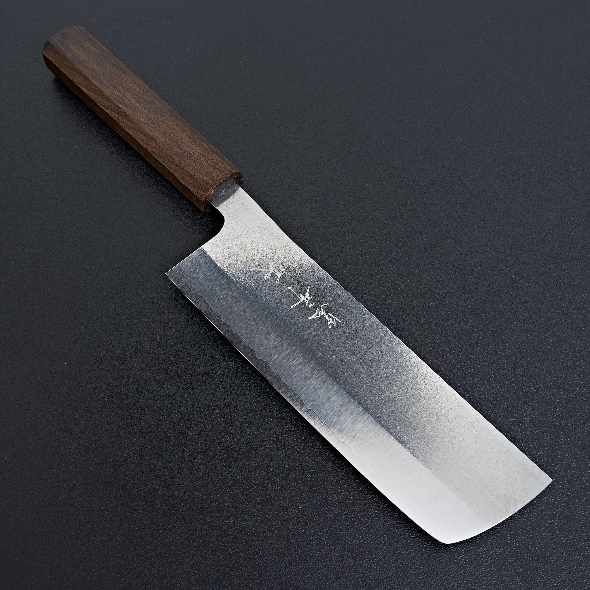 Couteau japonais de Hatsukokoro Kurogane Blue2 - Couteau nakiri 12 cm